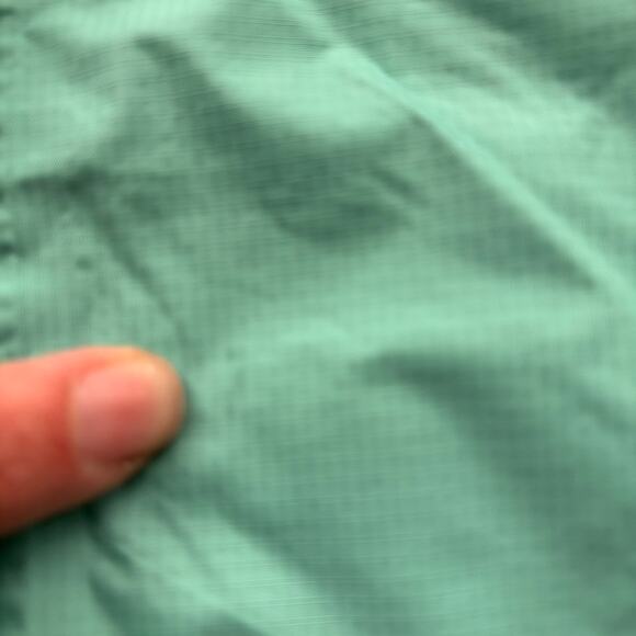 Marmot Kid Sz L (10-12) Green Windbreaker Waterproof Hooded Jacket Lightweight - Picture 15 of 16